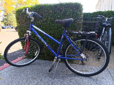 Specialized Hardrock Cr-Mo — step-through with rear basket (fits 5'4"–5'9") 1
