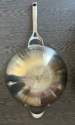 Calphalon stainless steel wok 3