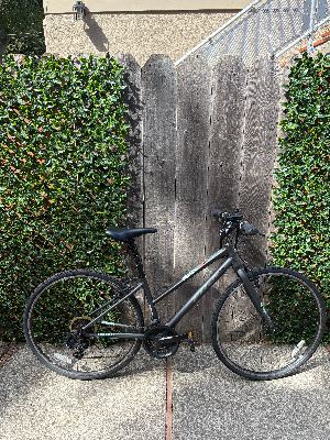 Fuji Absolute 2.1 Hybrid Bike + Kryptonite U-Lock + C-type Lights 2