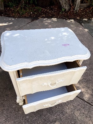 Dresser and Nightstand- Shabby Chic Style 4