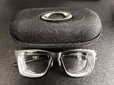 Oakley Hip Tone OX8182-0160 Satin Black XXL 60-16 Eyeglass Frames with Case 1