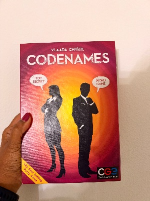 Codenames, Wavelength and Jenga 2