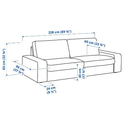 Ikea Kivik couch 2