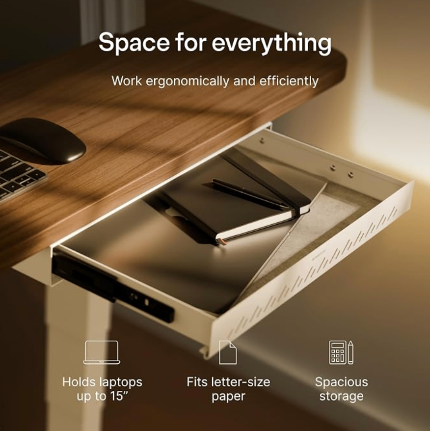 Under-Desk Slide-Out Drawer / Laptop Tray 2