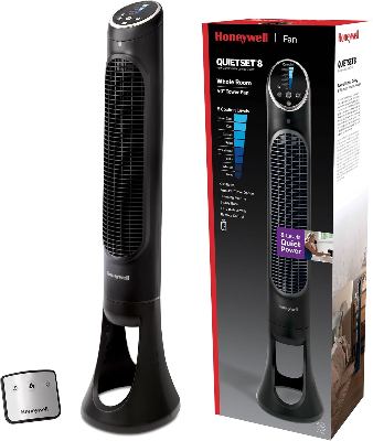 Honeywell QuietSet 8 Whole Room Oscillating Tower Fan 1