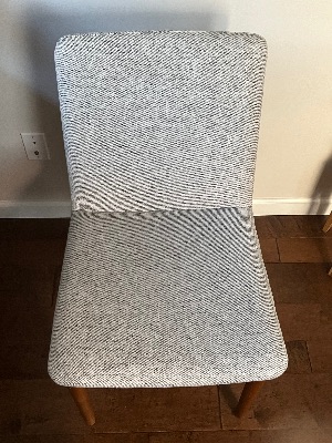West Elm Framework chair (x2) 2