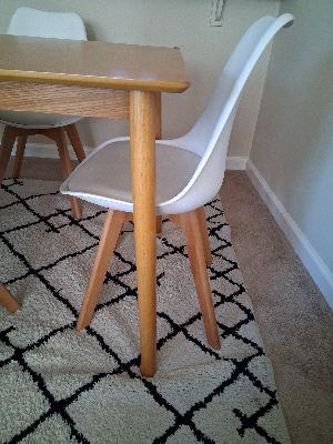 Dining table and chairs 3