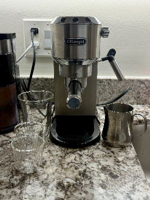 DLonghi Dedica espresso machine 1