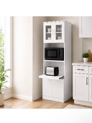 Microwave storage cabinet 2