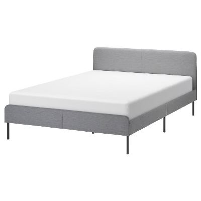 IKEA  Queen bed frame + IKEA hybrid mattress 1