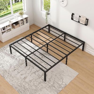 Metal Bed Frame,Full Size Bed Frame with Storage Space,12 Inch 1