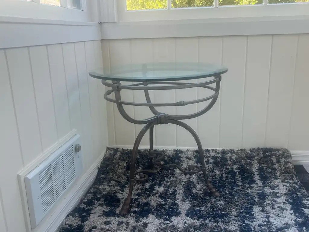 Glass table 1