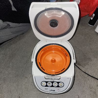 Tiger Rice Cooker with Veggie Steamer Tray 1