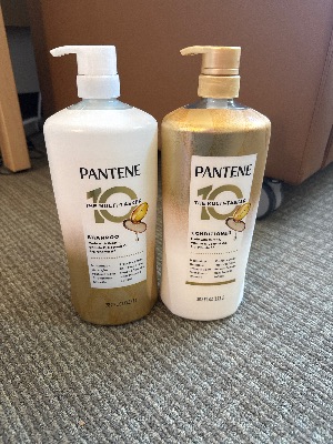 new pantene 10 shampoo & conditioner 1.13L each 1