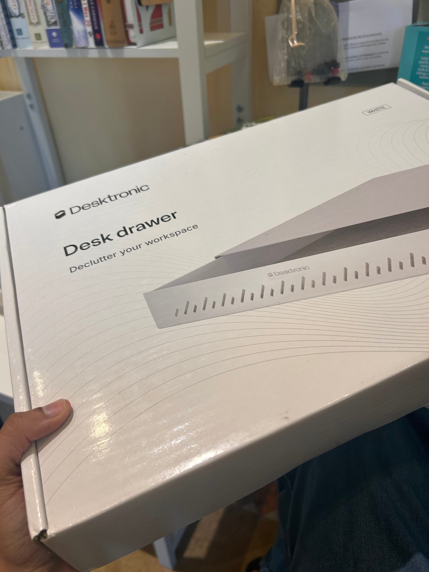 Under-Desk Slide-Out Drawer / Laptop Tray 1