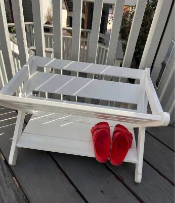 Shoe rack - Crate and Barrel 2