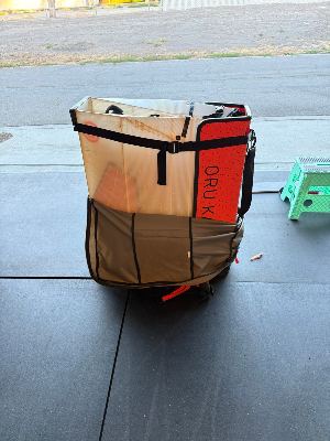 Oru Kayak Beach LT Folding Kayak + Paddle & Backpack Carry Case – Lightly Used 2