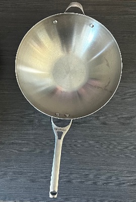 Calphalon stainless steel wok 1