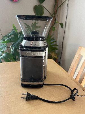 Burr coffee grinder 1