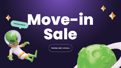 Move-in sale, HUGE discounts and FREE stuff! 1