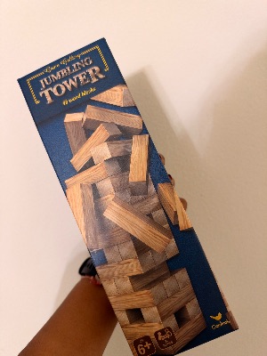 Codenames, Wavelength and Jenga 3