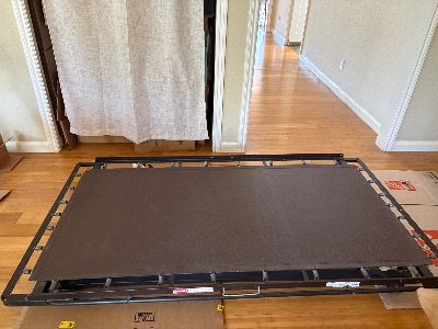 Foldable bed frame & mattress 2