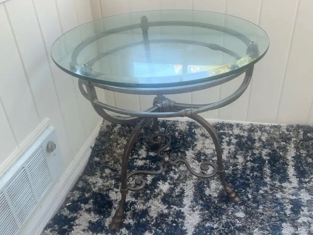 Glass table 2