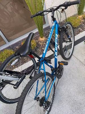 26in Huffy Rock Creek Mountain Bike with Two Locks 1