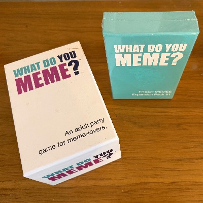 “What Do You Meme?” Game and unopened Expansion 1