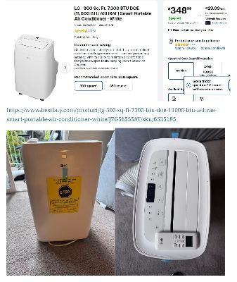 Moving Sale for Desk, Chair, Portable AC, Bed & Mattress 3
