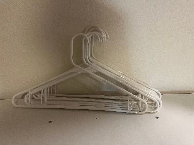 Plastic clothes hangers 1