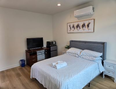 Newly Built Master bed Room with its own private entrance Bike to Stanford For only 15 min 2