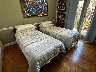 2 extra long twin beds (one king) 1