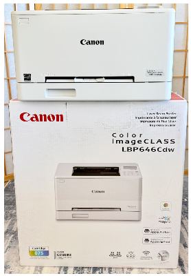 Canon Printer + 6 Extra Toner Cartridges 1