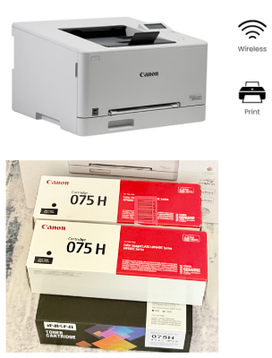 Canon Color imageCLASS LBP646Cdw Wireless Laser Printer + Toner 2