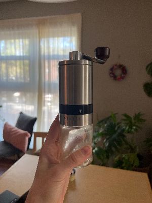 Manual burr coffee grinder 1