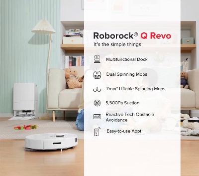 Roborock Q Revo Robot Vacuum & Mop 1