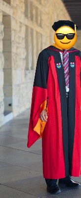 Stanford engineering PhD gown - L/XL 3