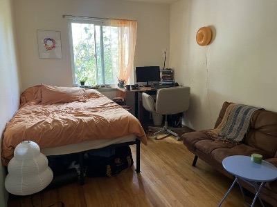 425ft2 - Studio sublet available in warm, cooperative community! (palo alto) 2