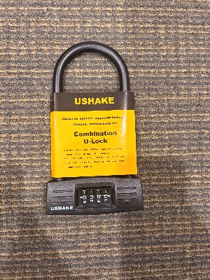 [BRAND-NEW] USHAKE Combination U-Lock 1