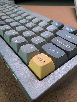 Keychron Q2 65% Mechanical Keyboard — Aluminum, Hot-Swap, Knob 1