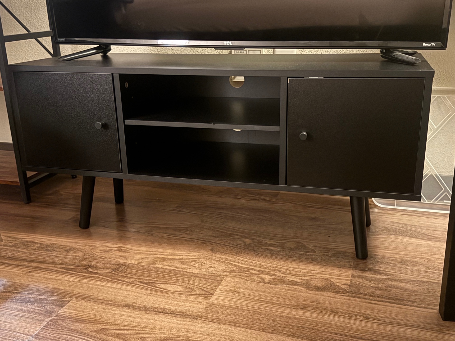 Black TV Stand 1