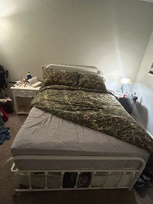 Full Size Mattress and Bed Frame 2
