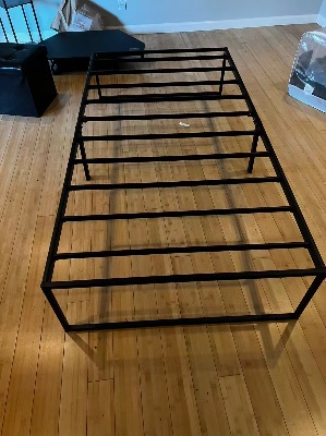 Twin size bed frame 1
