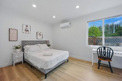 Newly Built Master bed Room with its own private entrance Bike to Stanford For only 15 min 1
