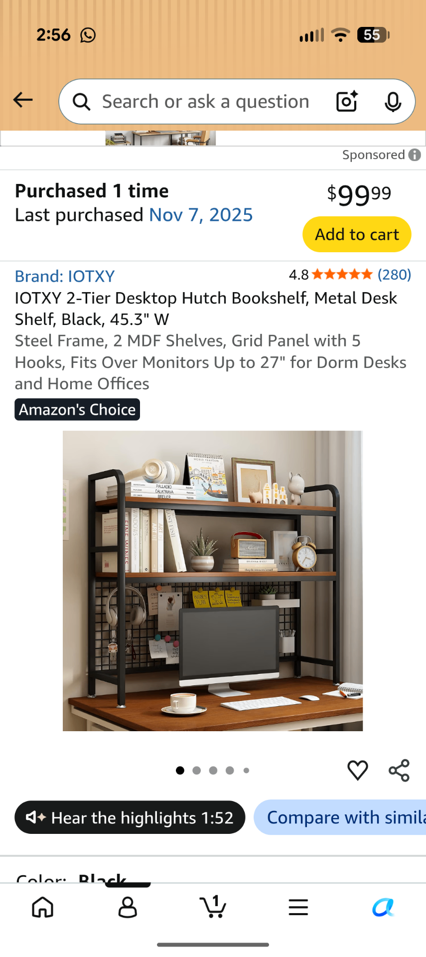 Desktop Organizer Shelves 3
