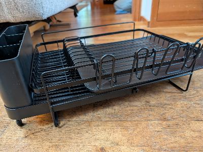 Adjustable dish drying rack 3