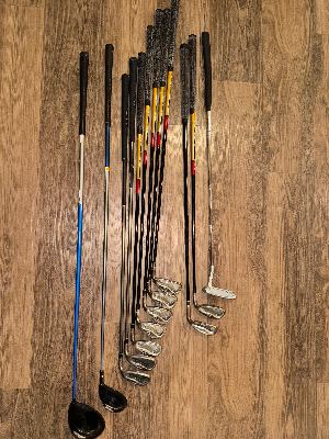 Taylormade Golf Club Set + TaylorMade Bag 4