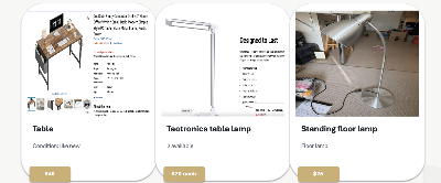 SALE: air purifier, coffee maker, GE AC, table/lamp/chair, HP Laptop & MK handbags 2