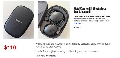 Bose QuietComfort 35 II Headphones 1
